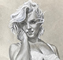 Marilyn Monroe drawing