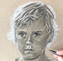 Ricky Schroder drawing