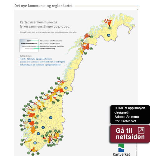 Nytt kommunekart